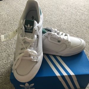 Adidas continental 80 unisex green white sneakers